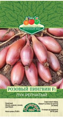 Лук шалот Розовый Пингвин