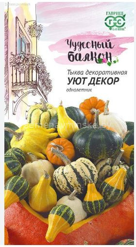 Тыква декоративная Уют