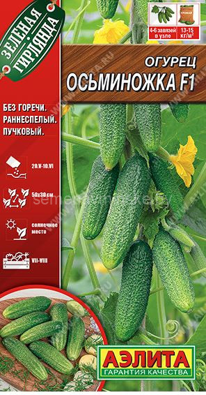 Огурец Осьминожка F1  